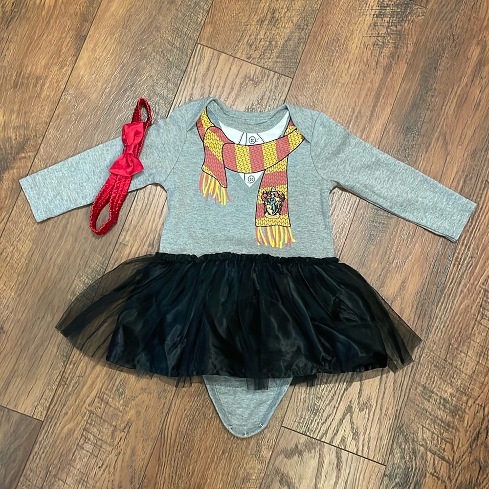 Hermione onesie (Harry Potter) with headband